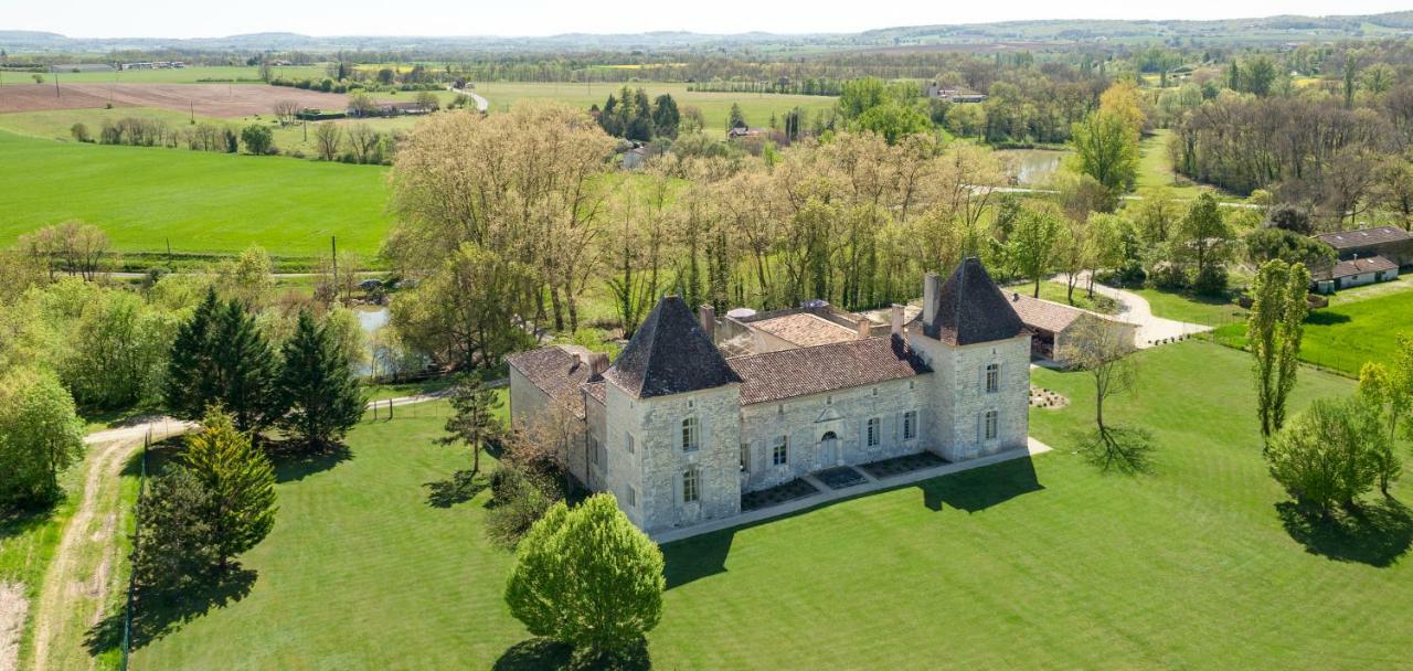 Chateau Secretary Monflanquin Extérieur photo
