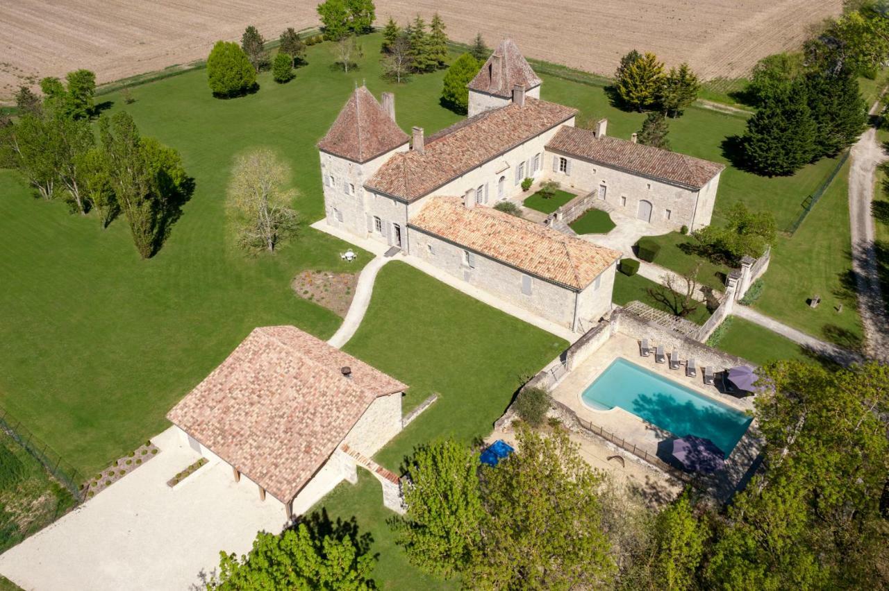 Chateau Secretary Monflanquin Extérieur photo